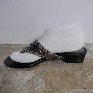 Coconut by Matisse Silver Thong Sandals